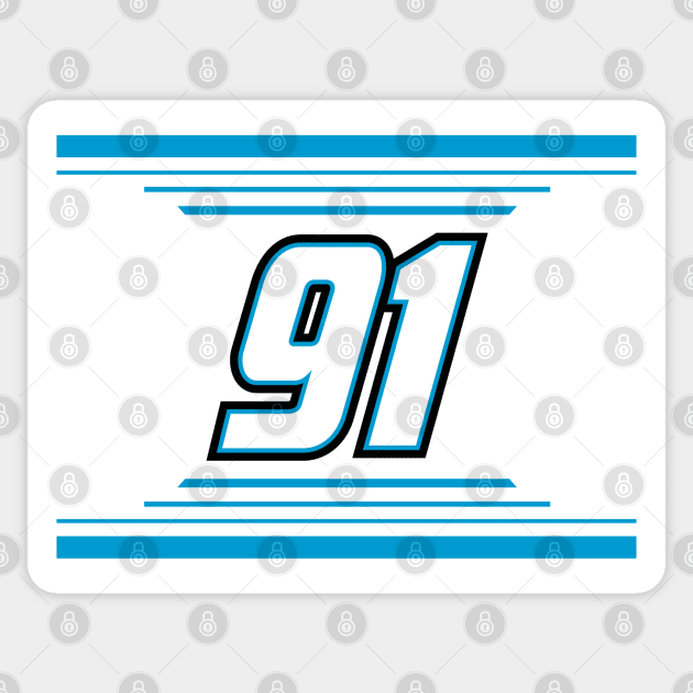 Kyle Weatherman #91 2024 NASCAR Design Sticker by AR Designs 